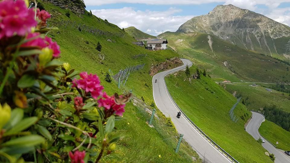 Enzianhuette Berggasthaus San Leonardo in Passiria Dış mekan fotoğraf